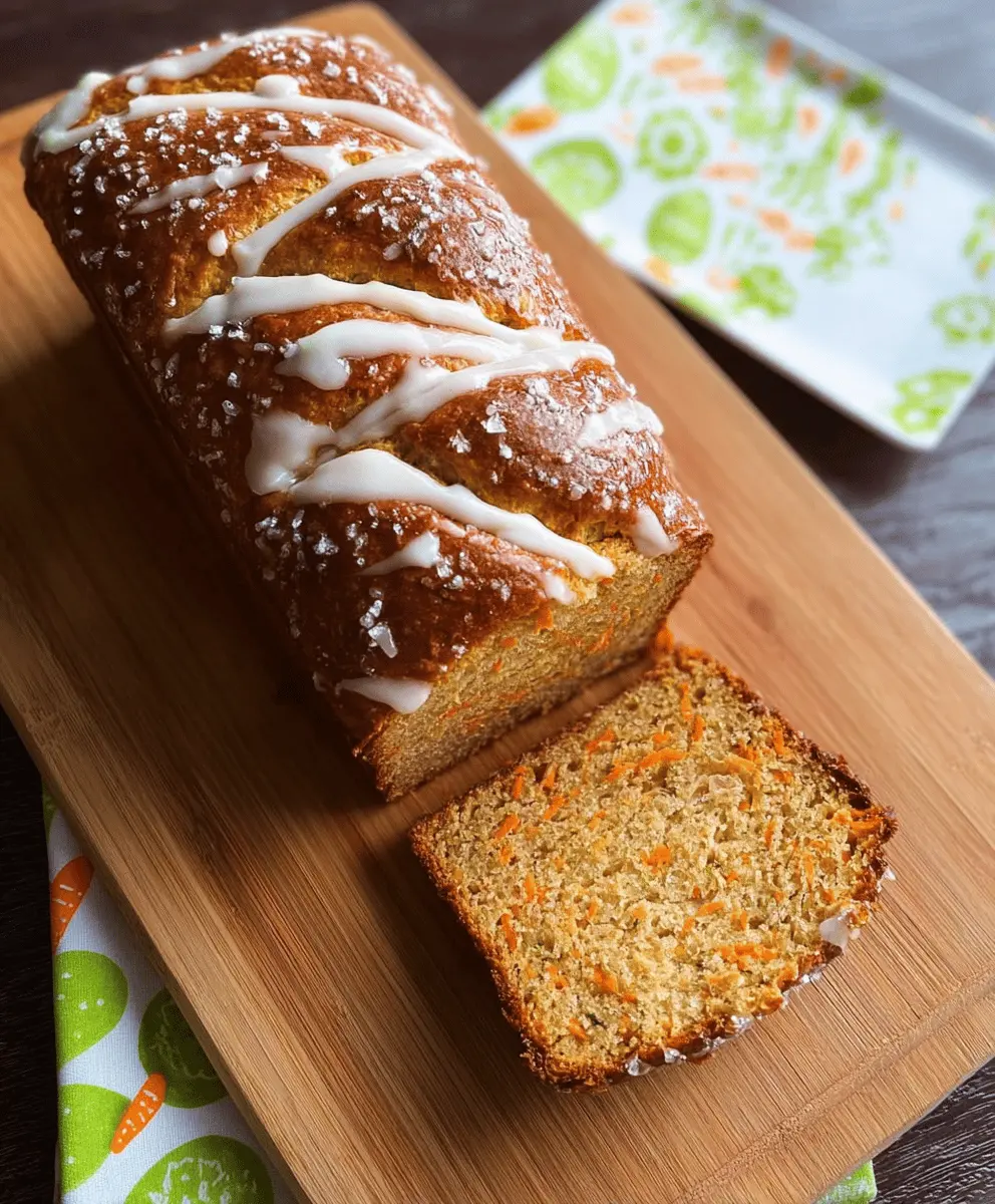 Easy Homemade Carrot Bread: Bake Moist & Fluffy Loaves Every Time